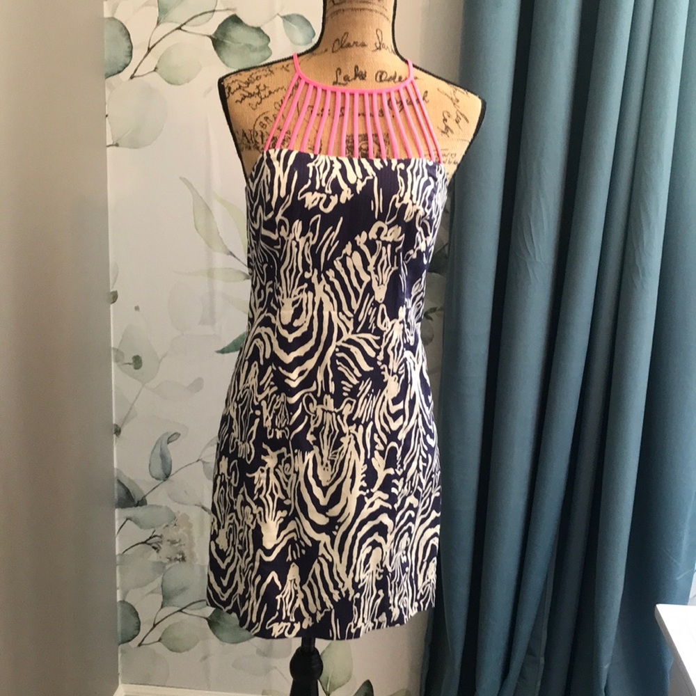 Lilly Pulitzer zebra dress size 4